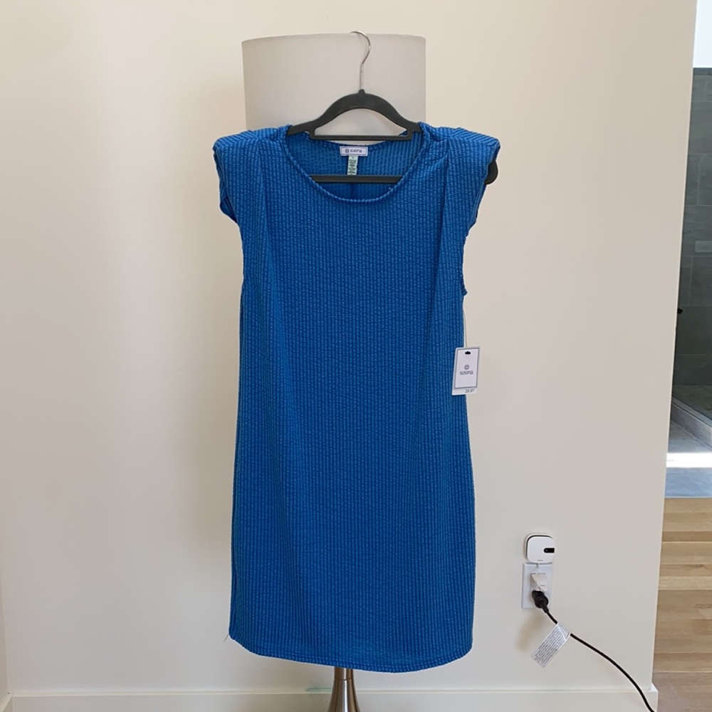 Blue Susina short dress size small.  New with tags